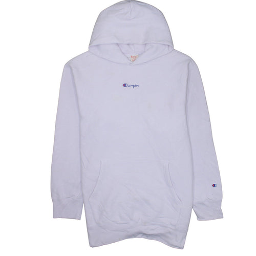 Champion Womens White 2XL Reverse Weave Pullover Hoodie Sweatshirt