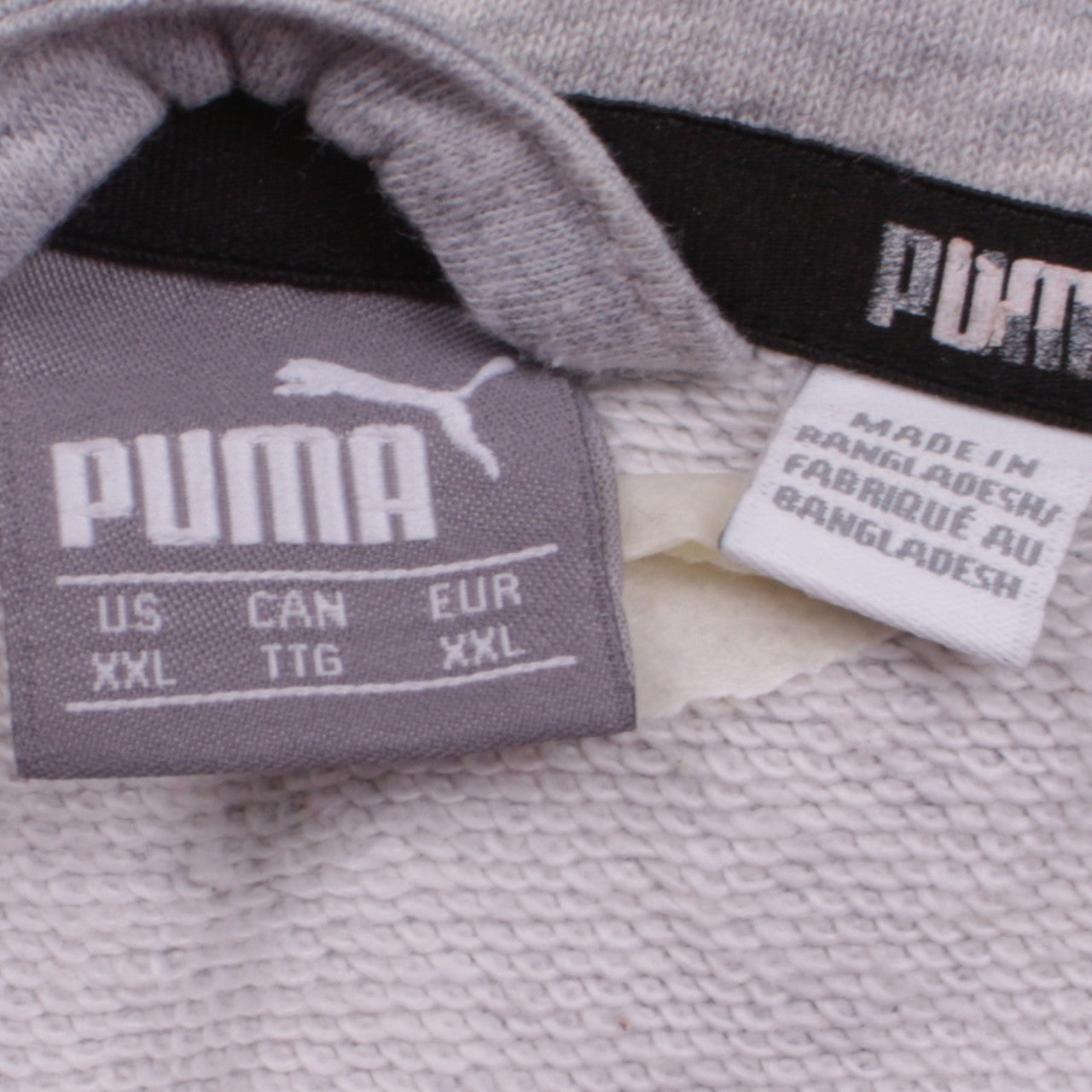 Puma Men's Grey 2XL Track Jacket Full Zip Lightweight Activewear