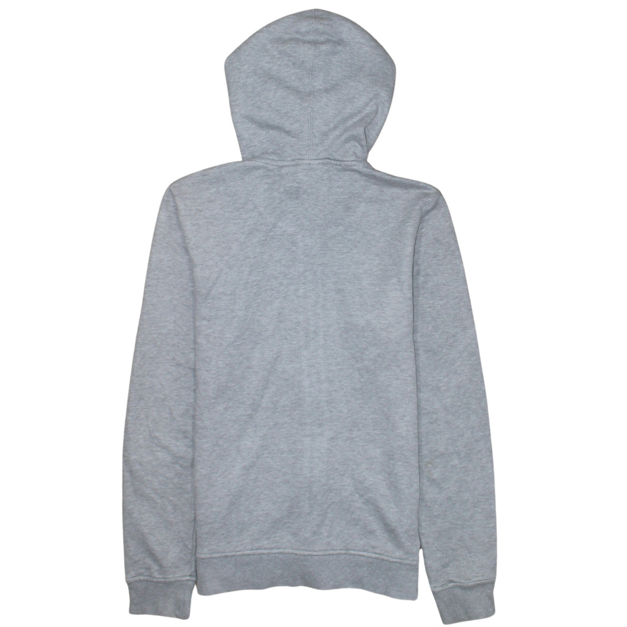 Adidas Women’s Grey Full Zip Hoodie Size 14 Classic Hooded Sweatshirt