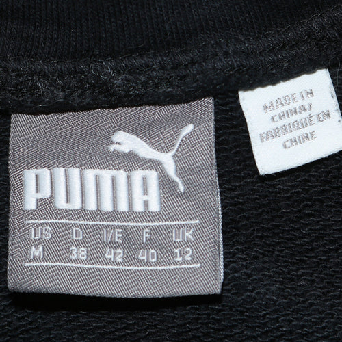 Puma Womens Black Size 12 Pullover Hoodie Sweatshirt