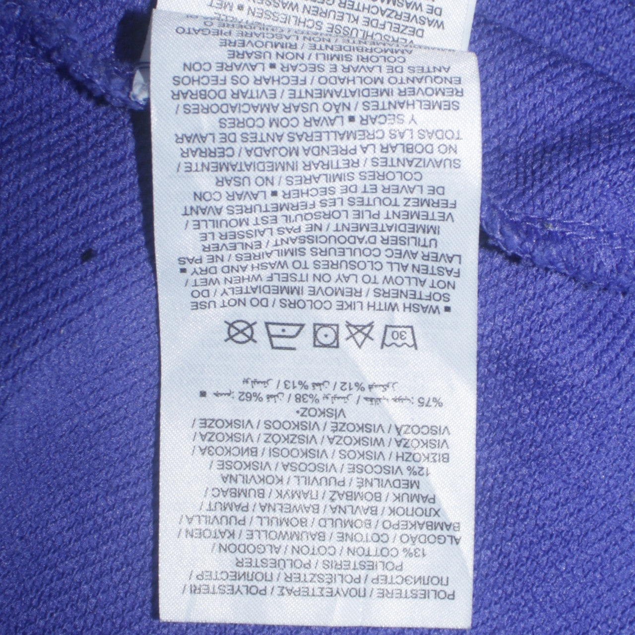 Nike Women Blue Dri-Fit 1/2 Zip Pullover Sweatshirt Size L