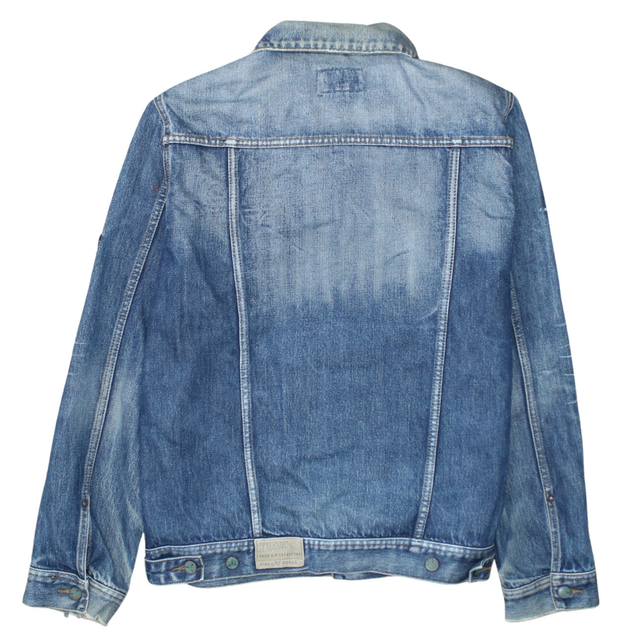 Pall Mall Men's Blue Denim Classic Jacket Size L Vintage Style