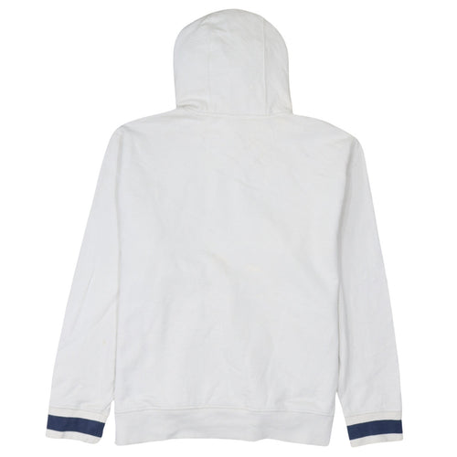 Nike Women's White Pullover Hoodie XL Cotton Logo Print Sportswear