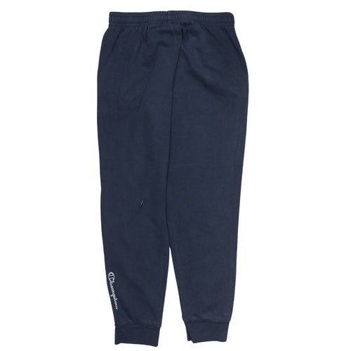 Champion Men's Blue Medium Jogger Sweatpants Elastic Waist Lined Pockets