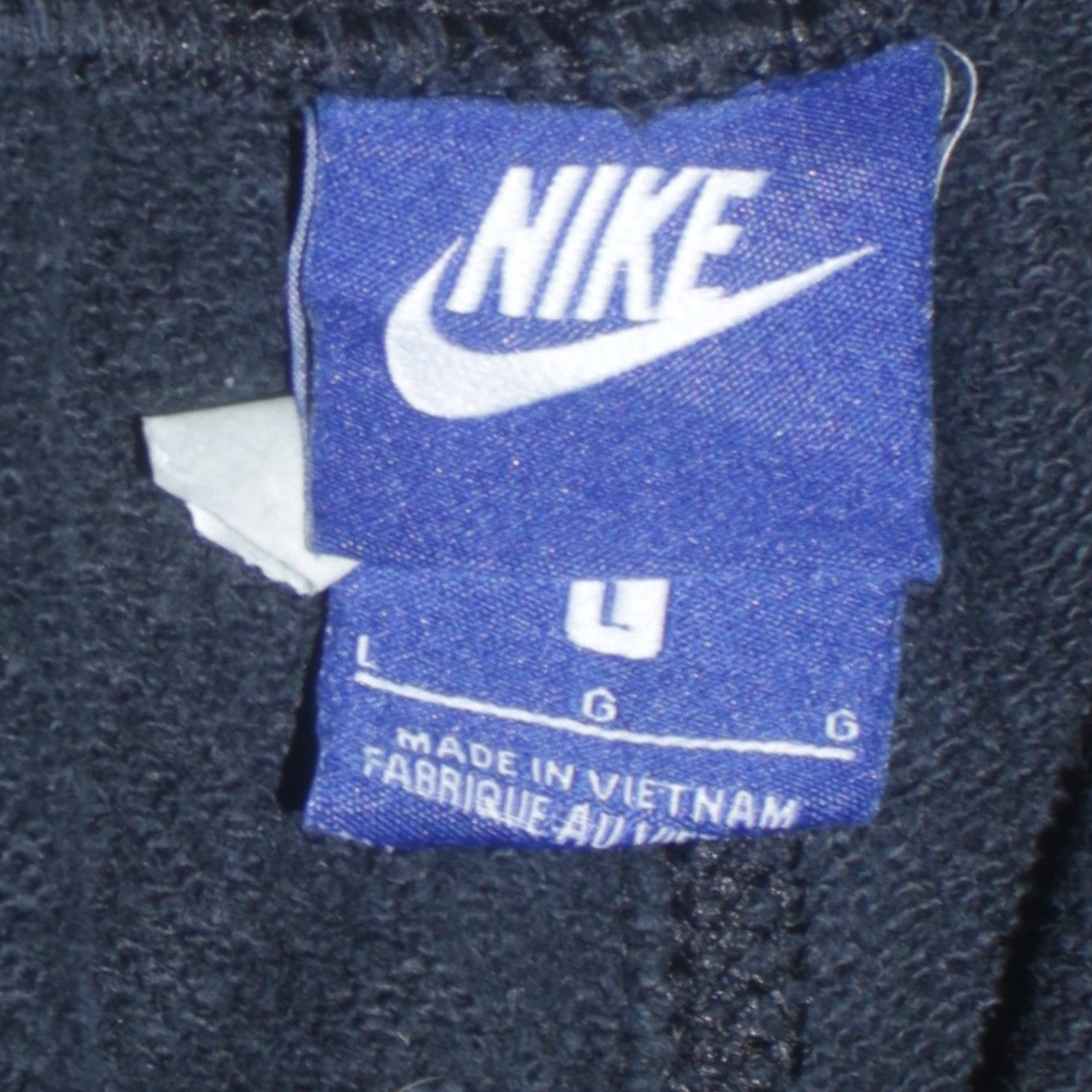 Nike Men's Black L Jogger Sweatpants Fleece Activewear Trousers