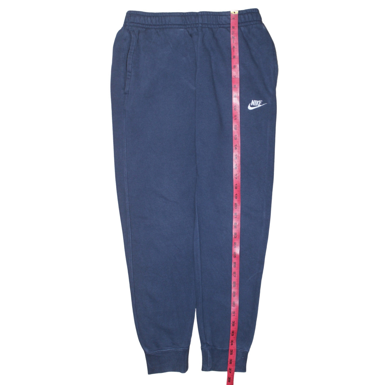 Nike Men's Blue Jogger Sweatpants Small Fleece Activewear Trousers