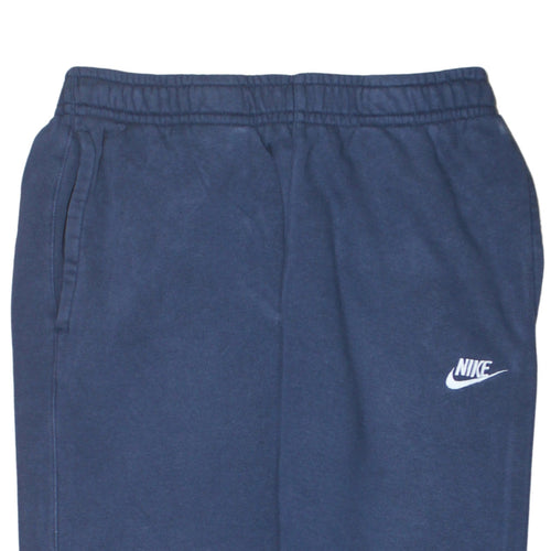 Nike Men's Blue Jogger Sweatpants Small Fleece Activewear Trousers