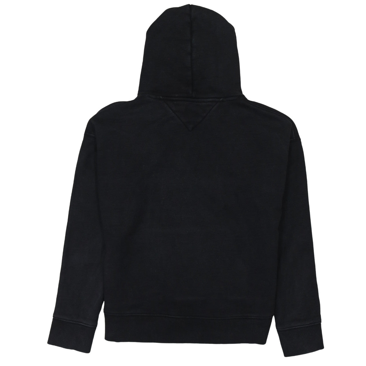 Tommy Jeans Women's Black Cotton Pullover Hoodie Size M