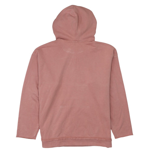 Adidas Women’s Pink Pullover Hoodie Size 10 Logo Print Casual