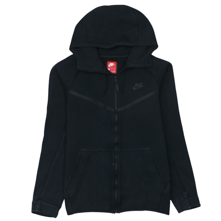 Nike Men's Black Small Full Zip Fleece Hoodie