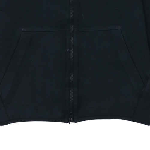 Nike Men's Black Small Full Zip Fleece Hoodie