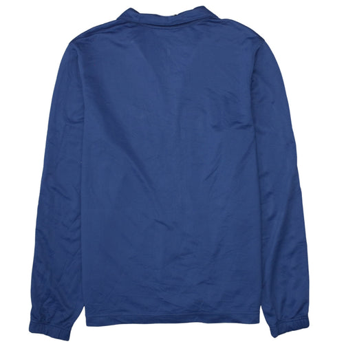 Nike Men's Blue Full Zip Sports Jacket Size L Polyester