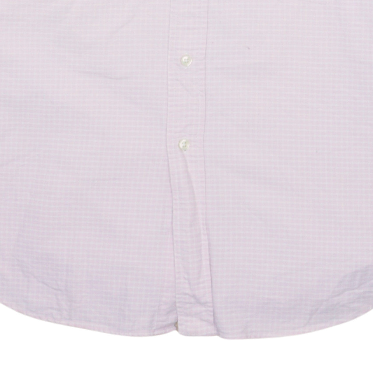 Ralph Lauren Men's Pink Check Classic Fit Cotton Button-Down Shirt Size 16