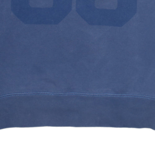 Carhartt Men's Blue Logo Crew Neck Sweatshirt Size S