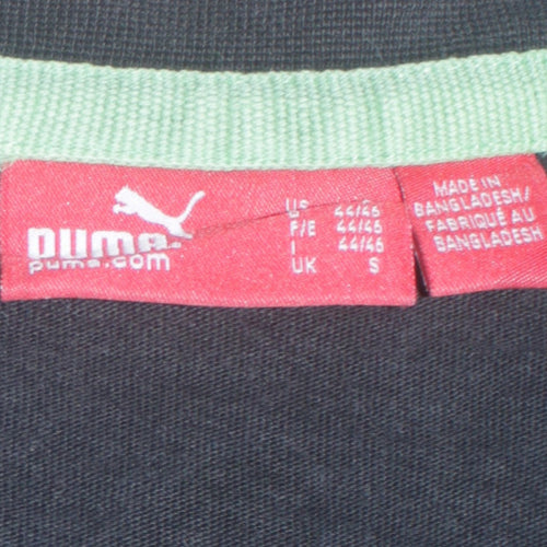 Puma Men’s Black Short Sleeve Crew Neck Graphic Sports T-Shirt Size S