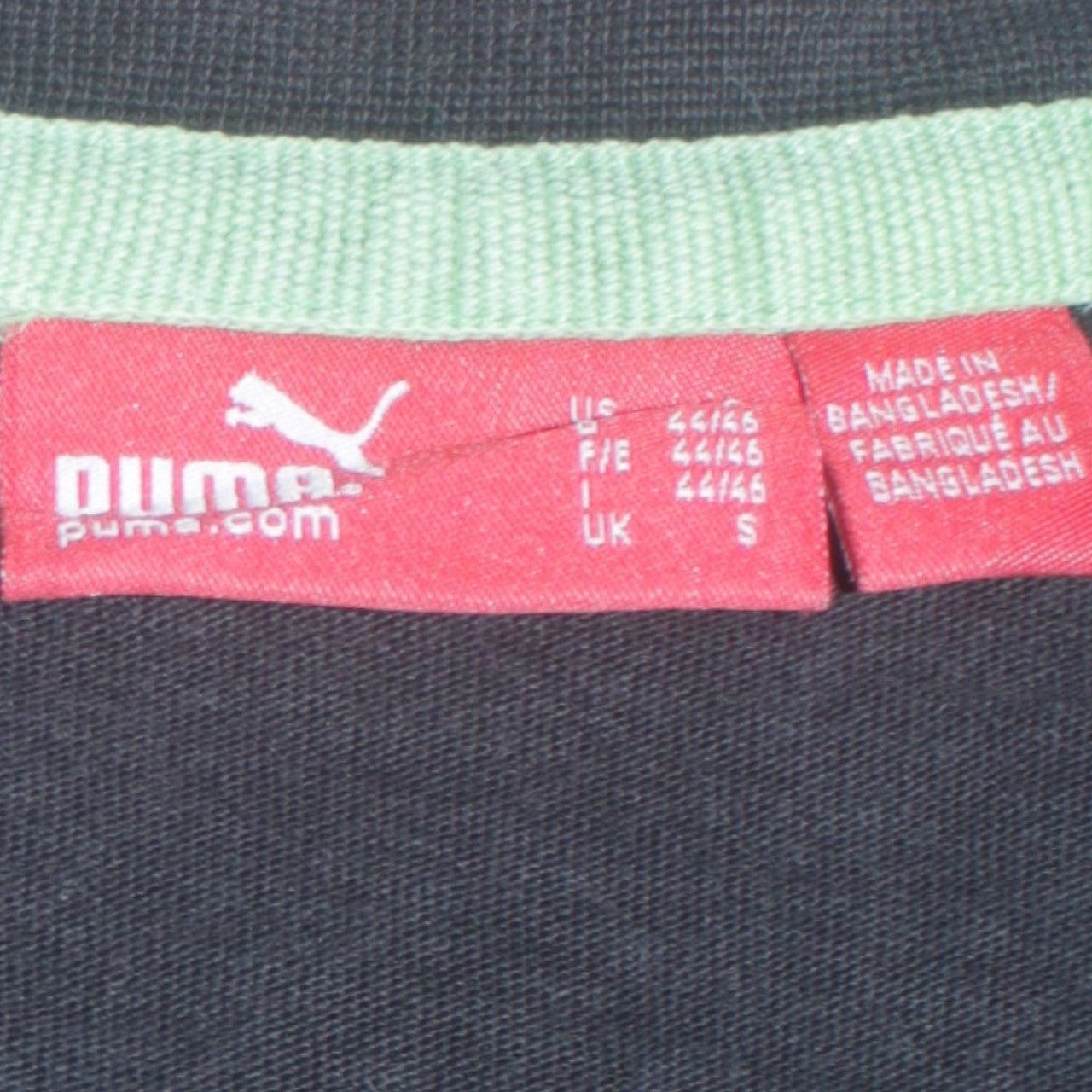 Puma Men’s Black Short Sleeve Crew Neck Graphic Sports T-Shirt Size S