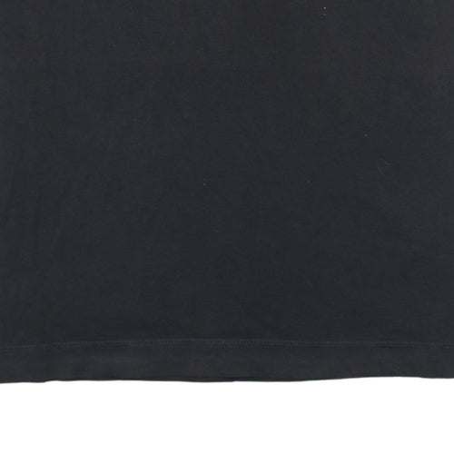 Puma Men’s Black Short Sleeve Crew Neck Graphic Sports T-Shirt Size S