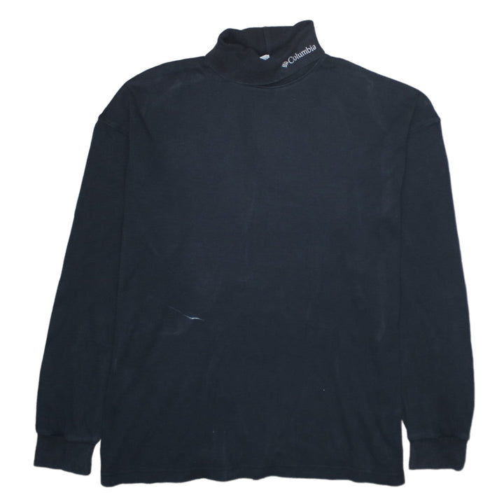 Columbia Men's Black High Neck Pullover Sweatshirt M