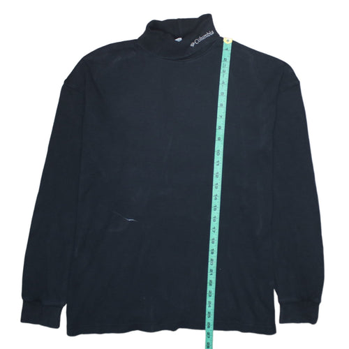 Columbia Men's Black High Neck Pullover Sweatshirt M