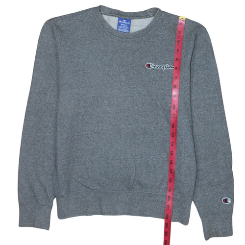 Champion Men's Grey Small Regular Fit Pullover Sweatshirt