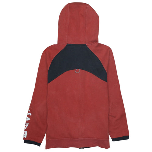 Nike Men’s Black Red Air Full Zip Hoodie Size S Sportswear