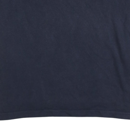 Adidas Boys Blue Graphic Logo T-Shirt 13-14 Years Sports Tee
