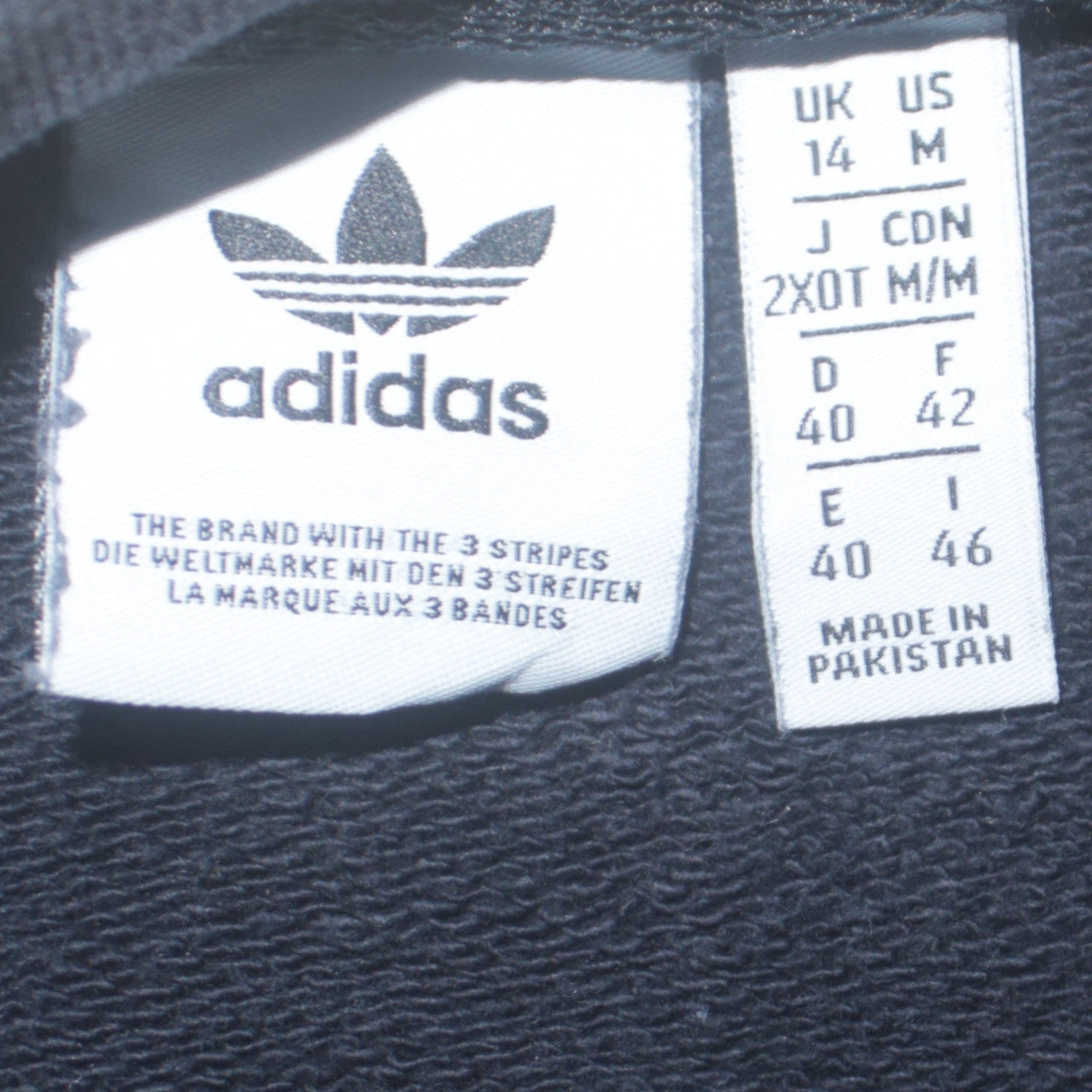 Adidas Women Black Crew Neck Pullover Sweatshirt Size 14