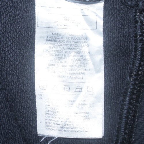 Adidas Women Black Crew Neck Pullover Sweatshirt Size 14