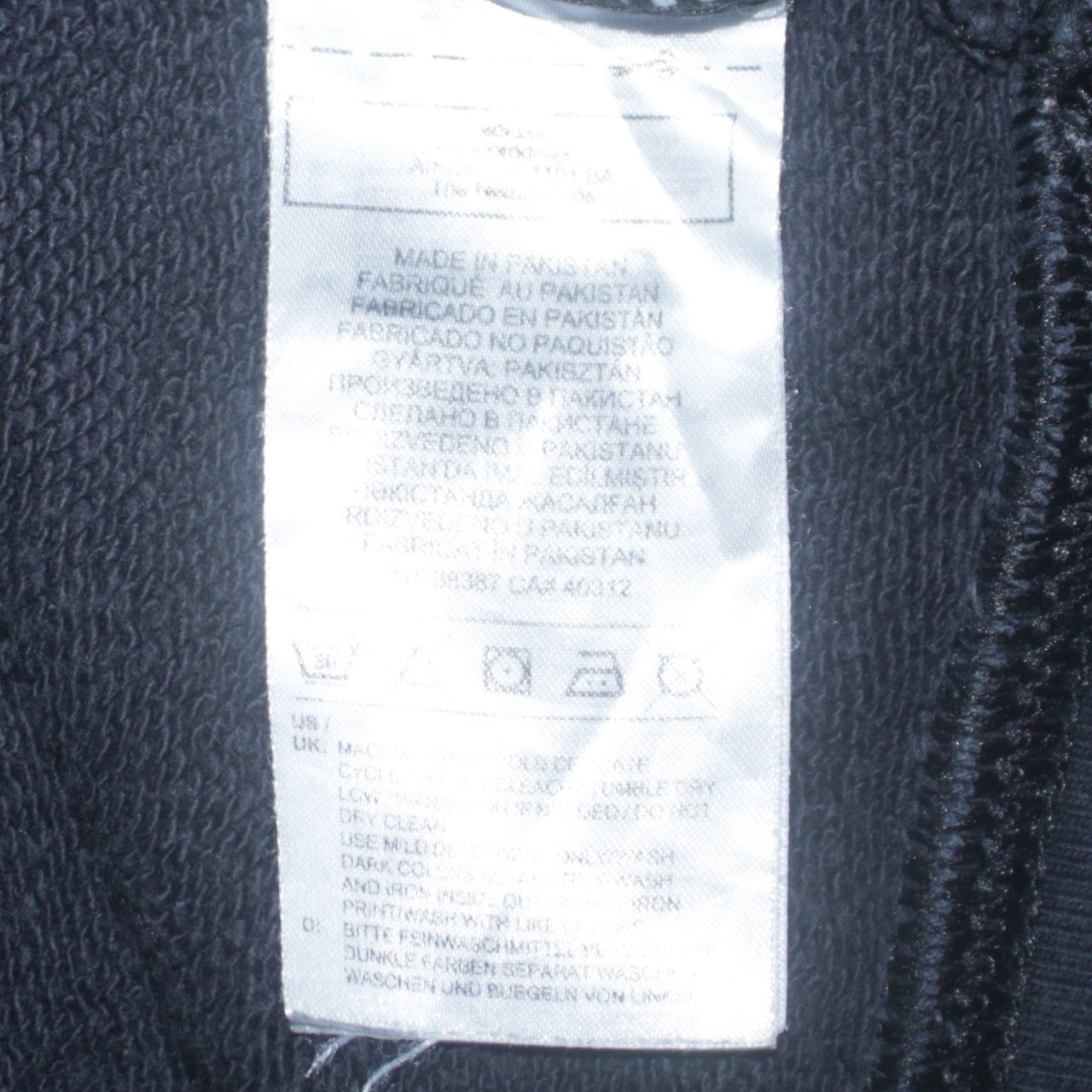 Adidas Women Black Crew Neck Pullover Sweatshirt Size 14