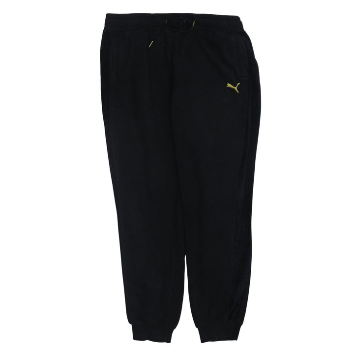 Puma Women's Black Jogger Fleece Sweatpants L Large