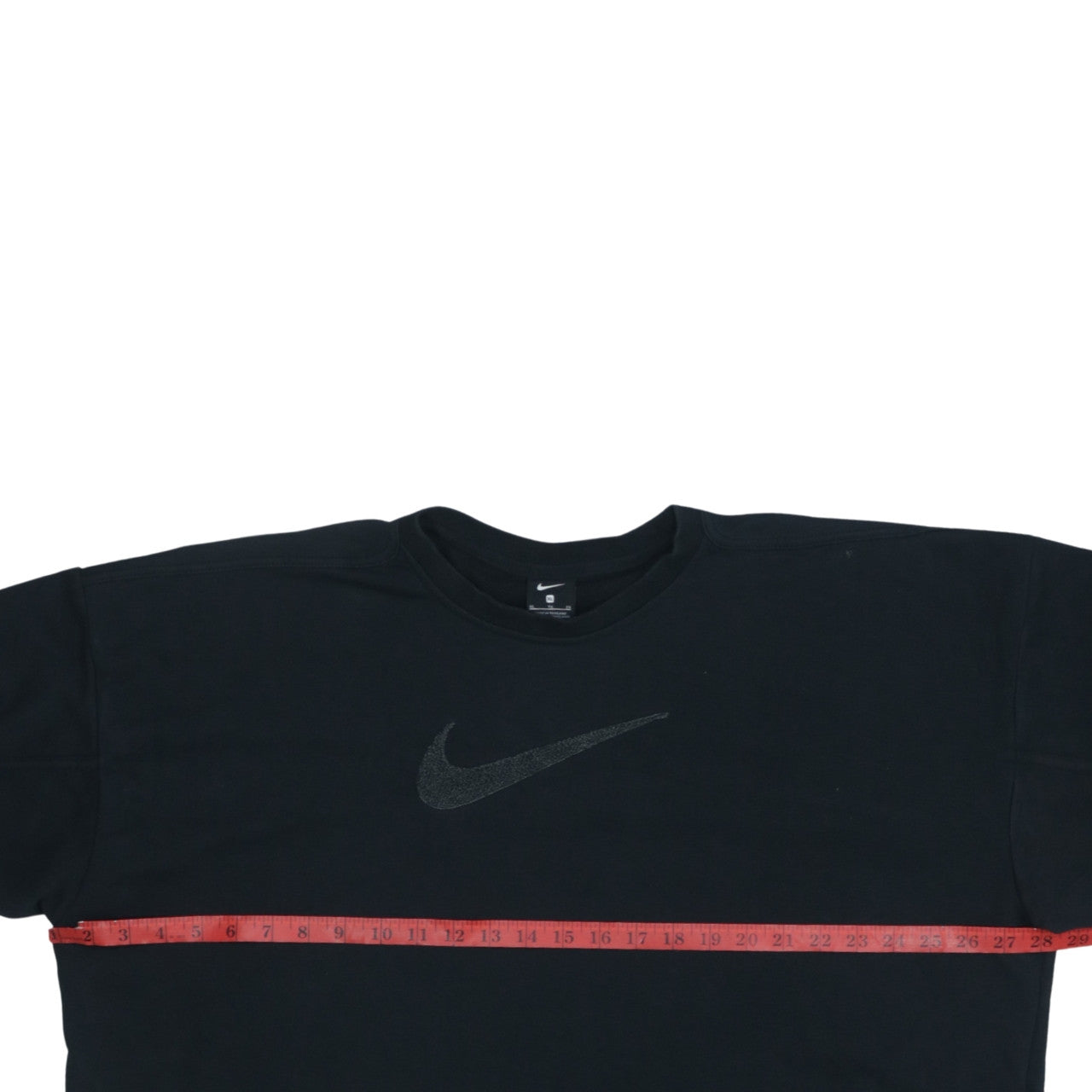 Nike Womens Black XL Pullover Sweatshirt with Logo Crew Neck