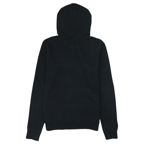Puma Women Black Pullover Hoodie UK 10 Logo Sportswear