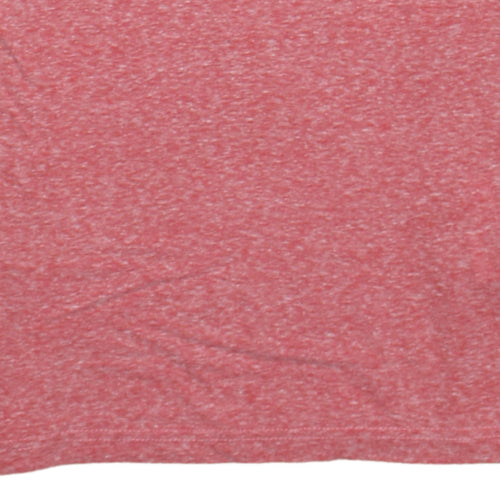 Tommy Hilfiger Denim Men's Red Crew Neck Cotton Blend T-Shirt M
