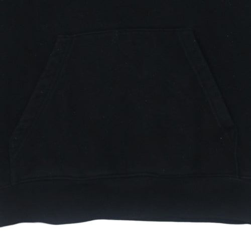 Carhartt WIP Men's Black Camouflage Logo Pullover Hoodie S