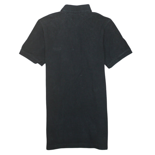Tommy Hilfiger Men's Black Cotton Polo Shirt Size M