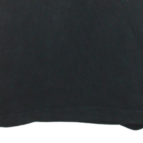 Tommy Hilfiger Men's Black Cotton Polo Shirt Size M
