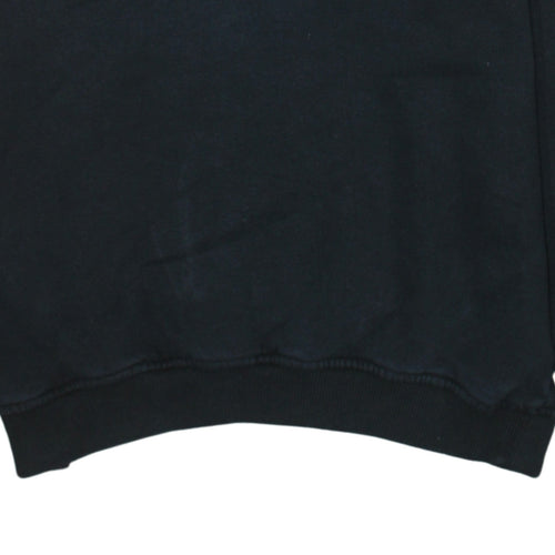 Fila Boys Black Crew Neck Pullover Sweatshirt Size 14 Years 156cm