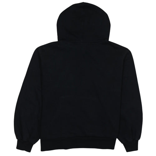 Adidas Women Black Small Pullover Hoodie Cotton Blend Casual