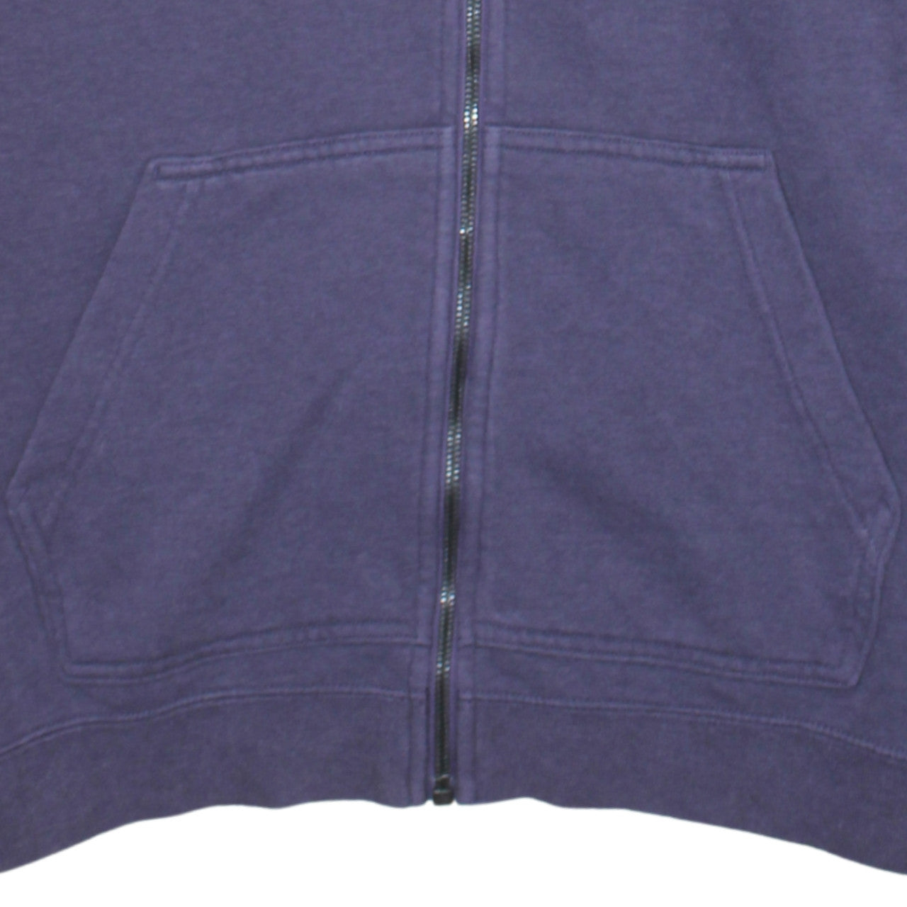 Nike Women Purple Full Zip Hoodie Size M Cotton Blend Casual