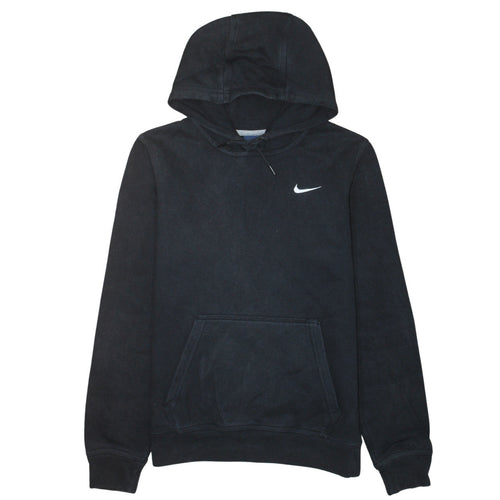 Nike Men's Black Pullover Hoodie Small Regular Fit Fleece Sweatshirt