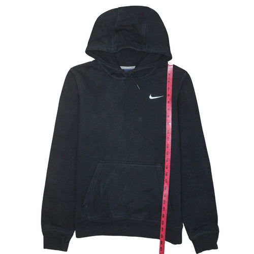 Nike Men's Black Pullover Hoodie Small Regular Fit Fleece Sweatshirt