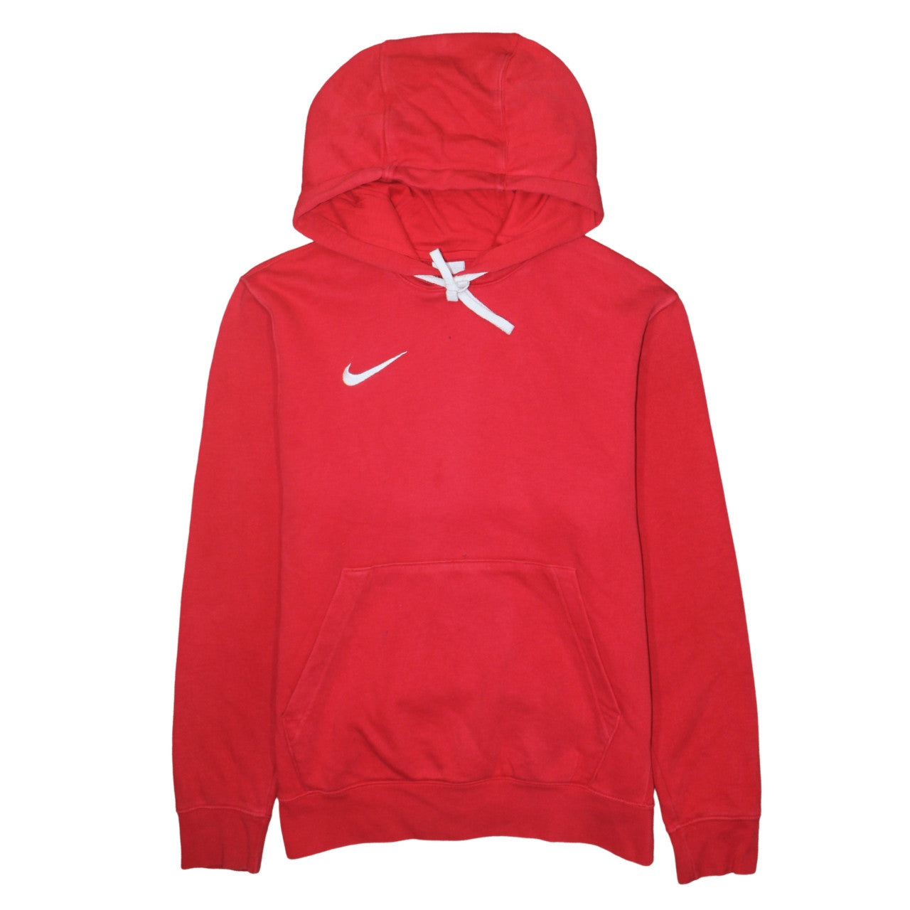 Nike Men's Red Pullover Hoodie Size S Sports Fleece Sweatshirt