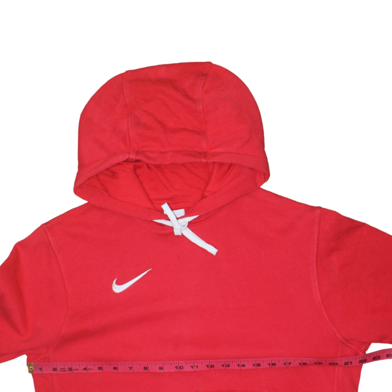 Nike Men's Red Pullover Hoodie Size S Sports Fleece Sweatshirt