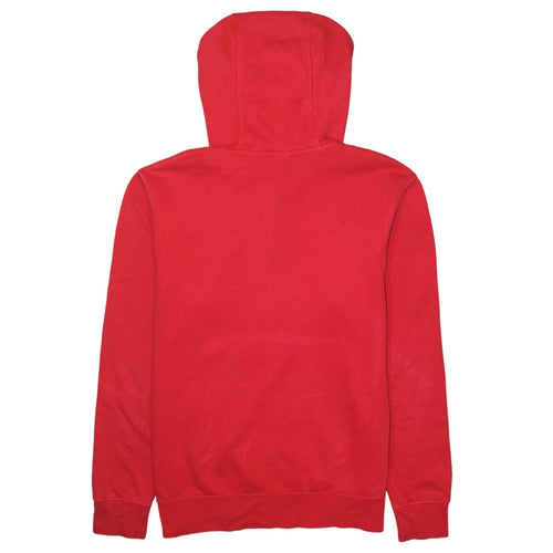 Nike Men's Red Pullover Hoodie Size S Sports Fleece Sweatshirt