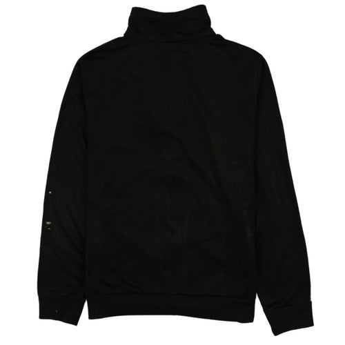 Adidas Women’s Black Track Jacket Size 16 Full Zip Sportswear