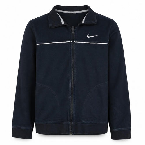 Nike Men's Black Medium Track Jacket Full Zip Athletic Top