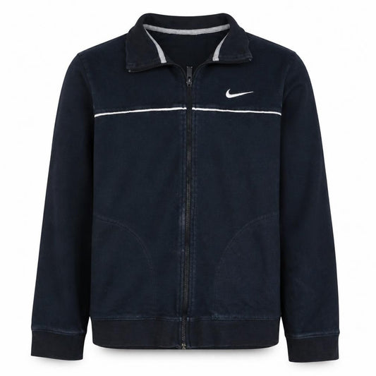Nike Men's Black Medium Track Jacket Full Zip Athletic Top