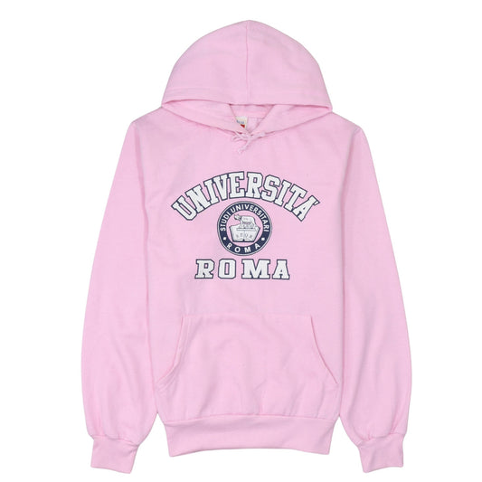 Italia Womens Pink Università Roma Pullover Hoodie XL Casual