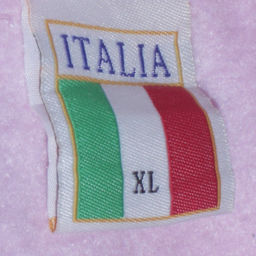 Italia Womens Pink Università Roma Pullover Hoodie XL Casual