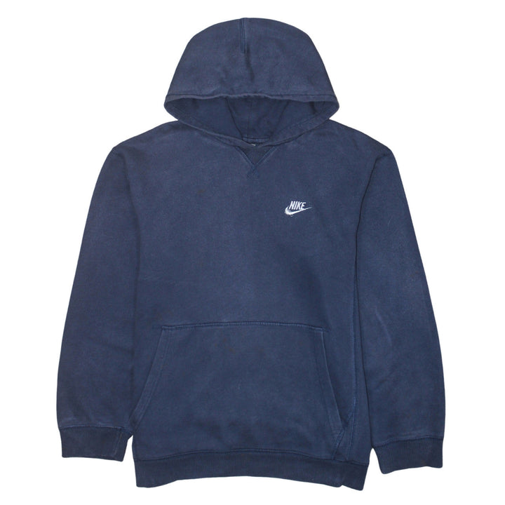Nike Boys Blue Pullover Hoodie XL 13-14 Years Fleece Sweatshirt